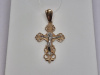 ПОДВЕСКА КРЕСТ без камня (Au 585)