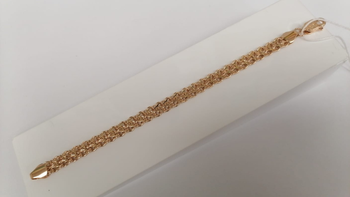 БРАСЛЕТ ПОЛНОВЕСНЫЙ Рамзес (Au 585)