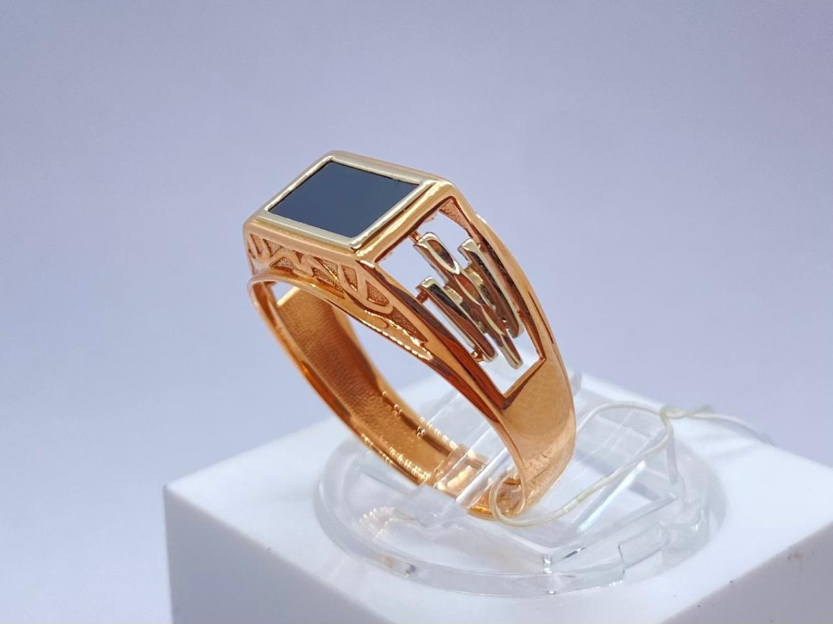 51-0074 КОЛЬЦО С КАМНЕМ (Au 585)