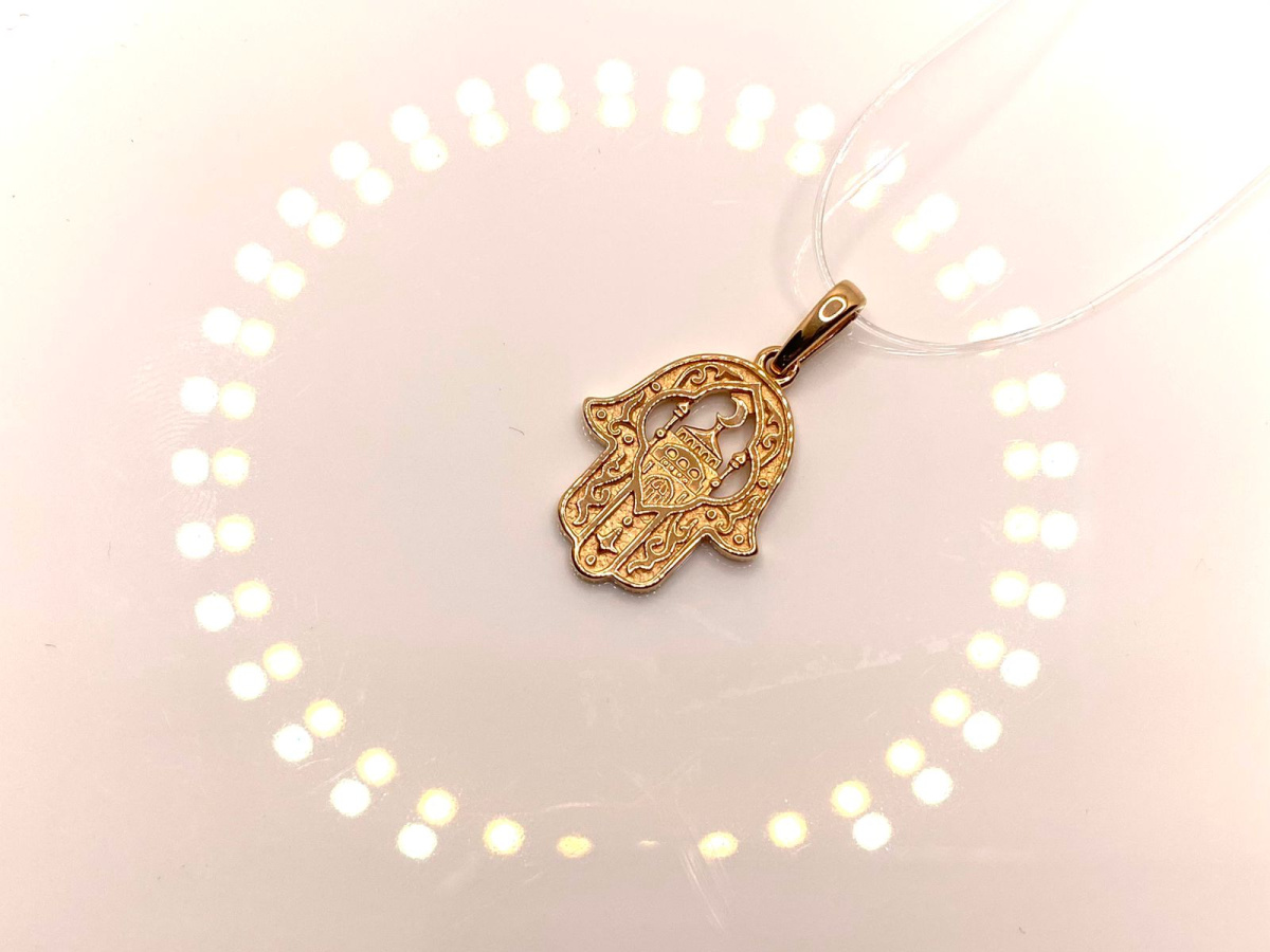 ПОДВЕСКА Мусульманская без камня (Au 585)