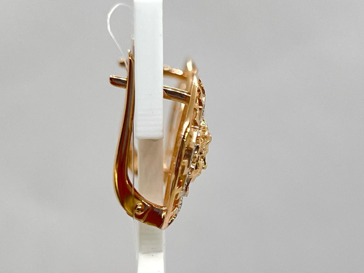 СЕРЬГИ С КАМНЯМИ (Au 585)