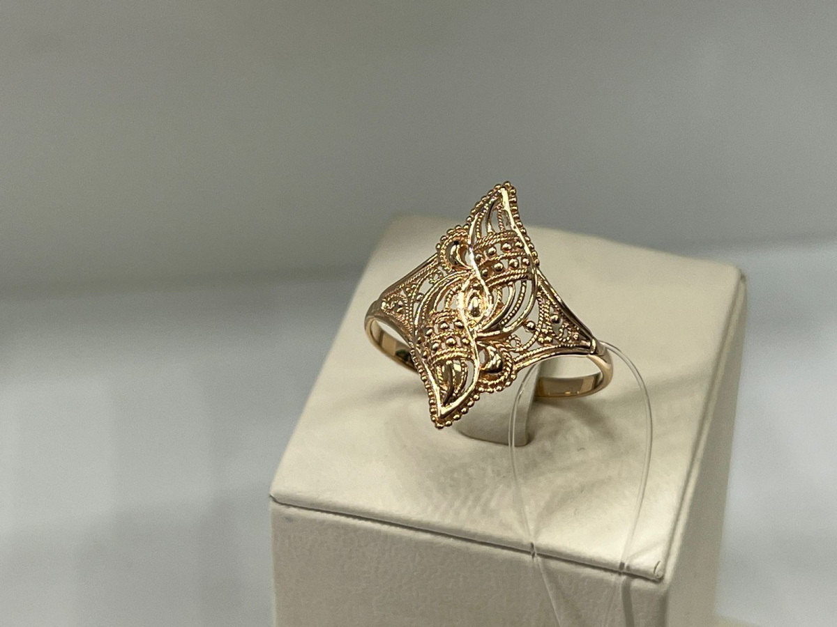 КОЛЬЦО БЕЗ КАМНЯ (Au 585)