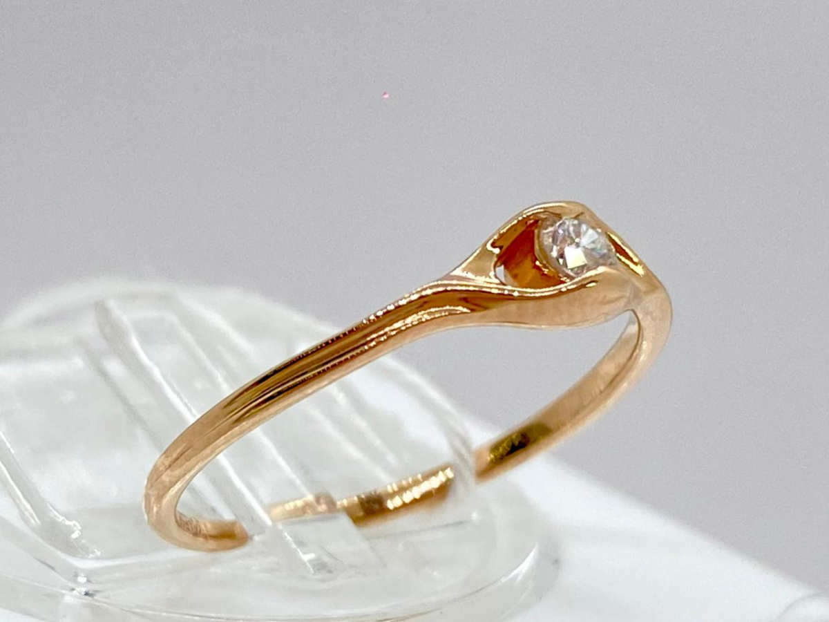 КОЛЬЦО БРИЛЛИАНТ Au 585