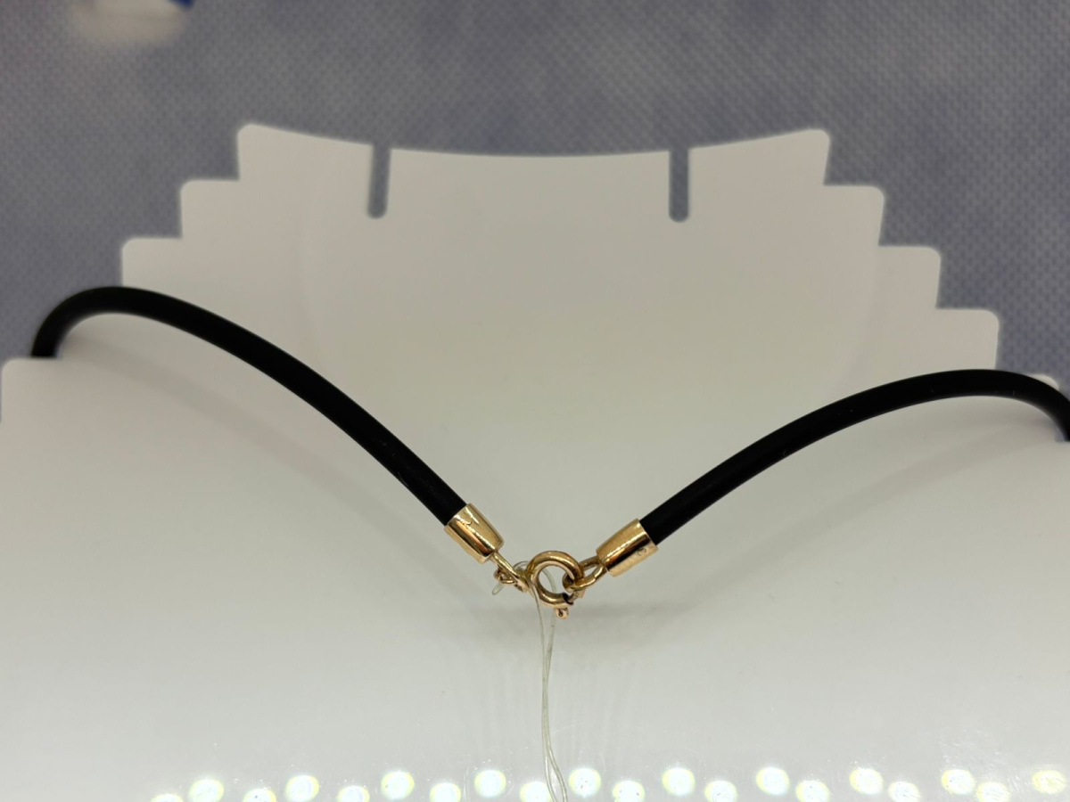 КОЛЬЕ КАУЧУК (Au 585)