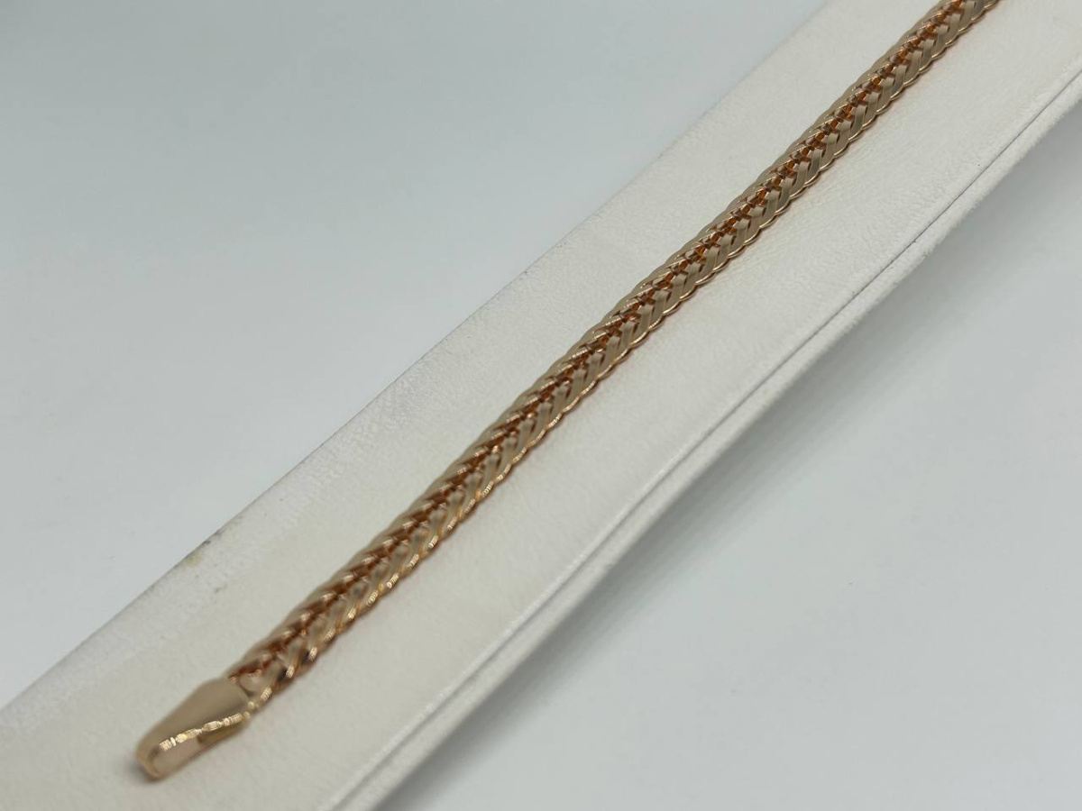 163 БРАСЛЕТ ШТАМПОВКА (Au 585)