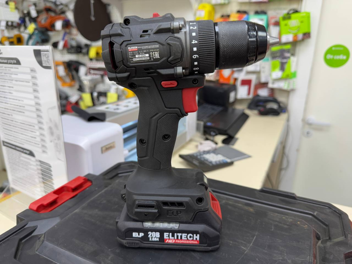 Шуруповерт Elitech CD 20 SL2