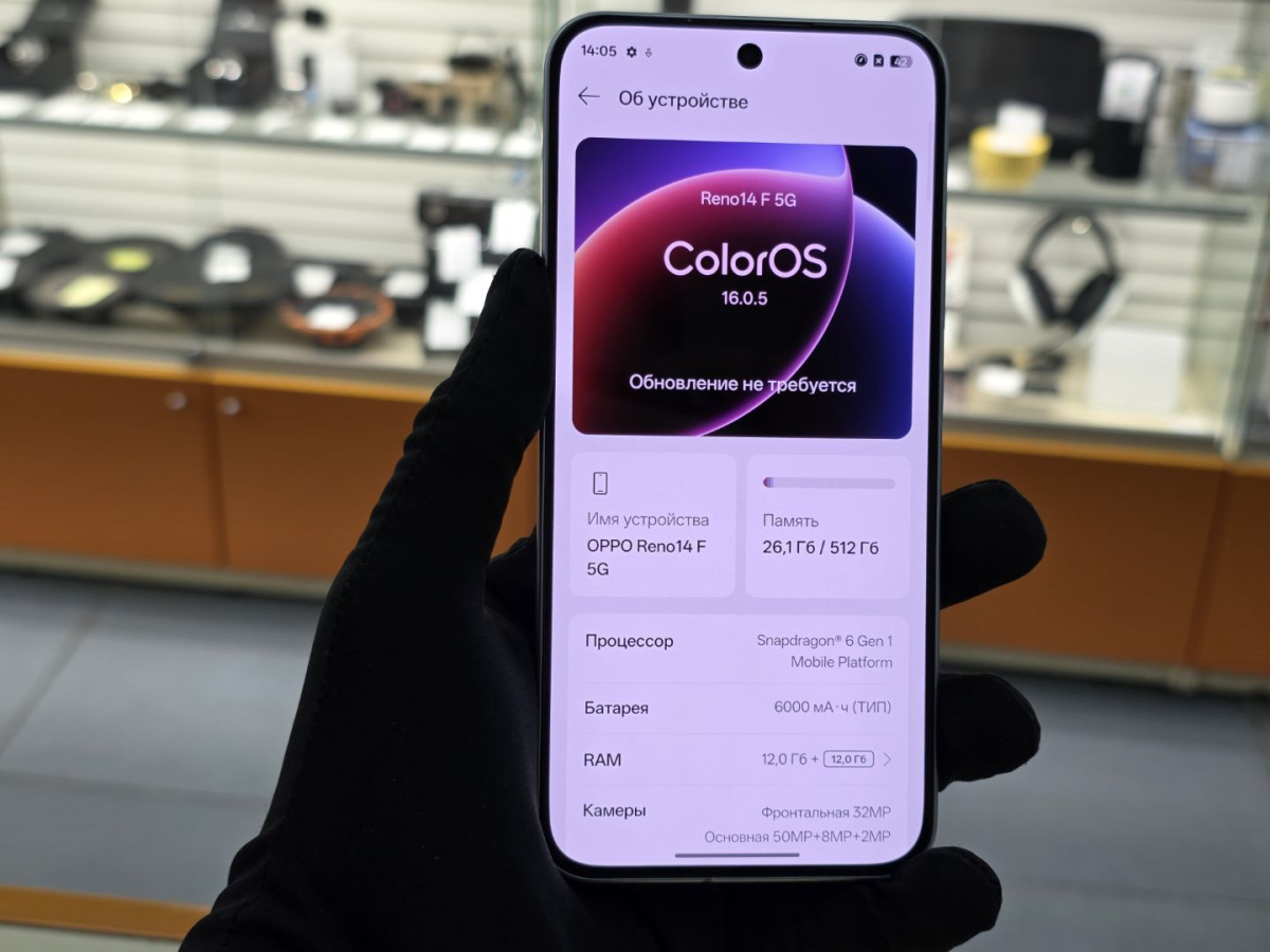 Смартфон Oppo Reno 14F 12/512