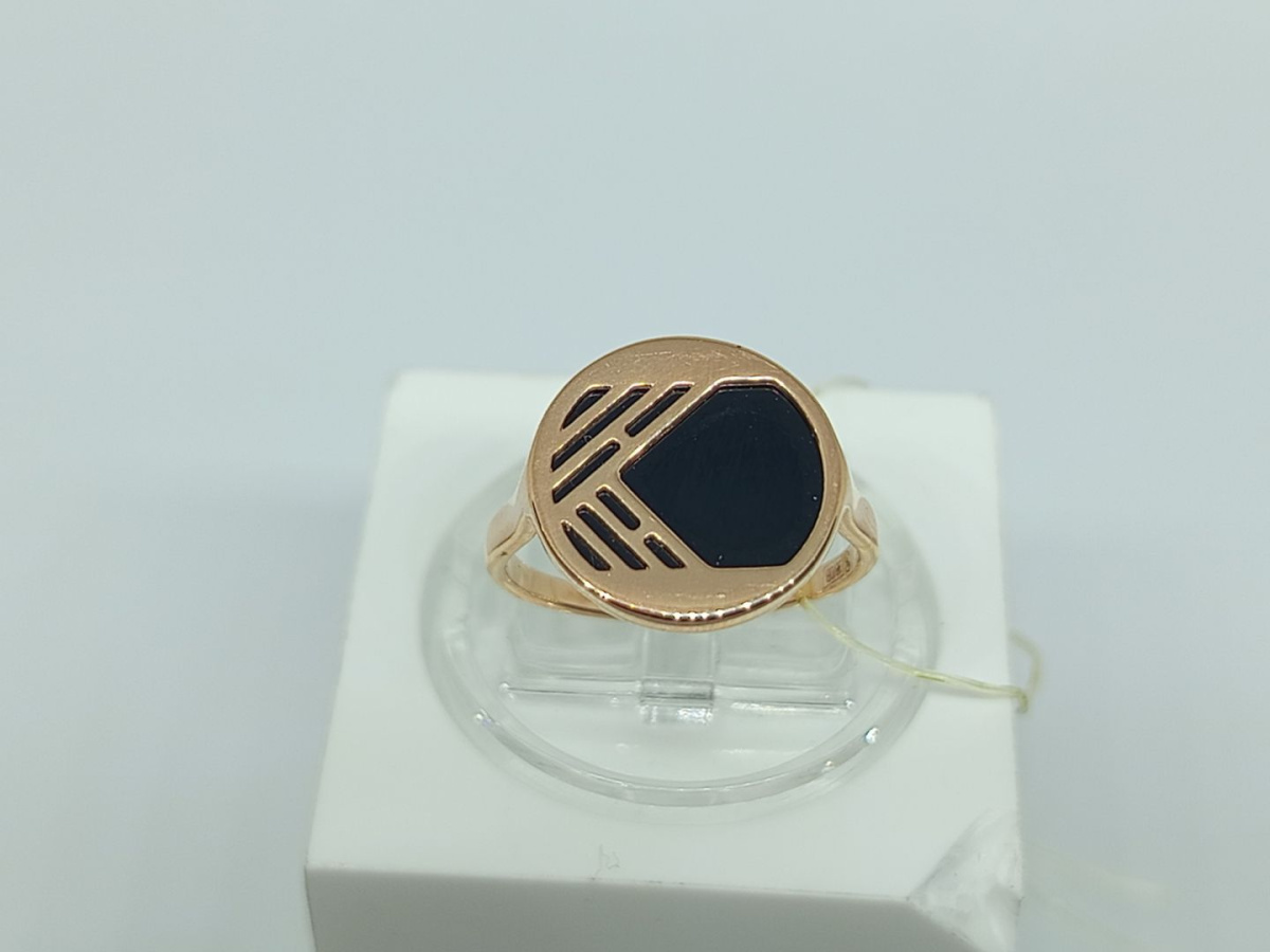 КОЛЬЦО С КАМНЕМ (Au 585)