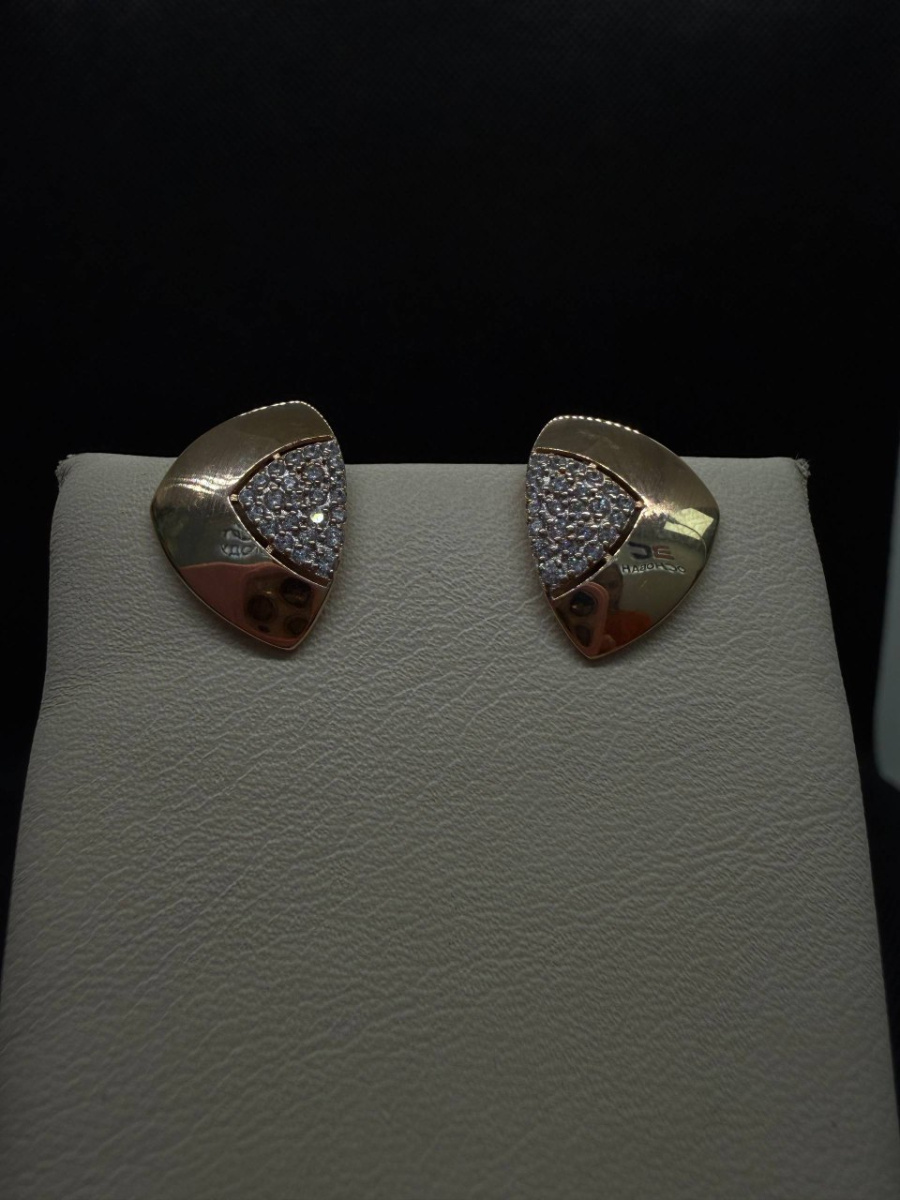 СЕРЬГИ С КАМНЯМИ (Au 585)