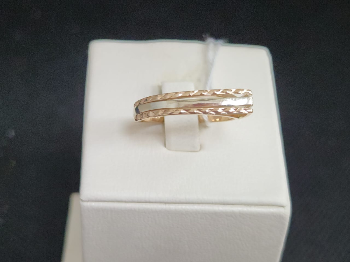 КОЛБКМ585 КОЛЬЦО БЕЗ КАМНЯ (Au 585)