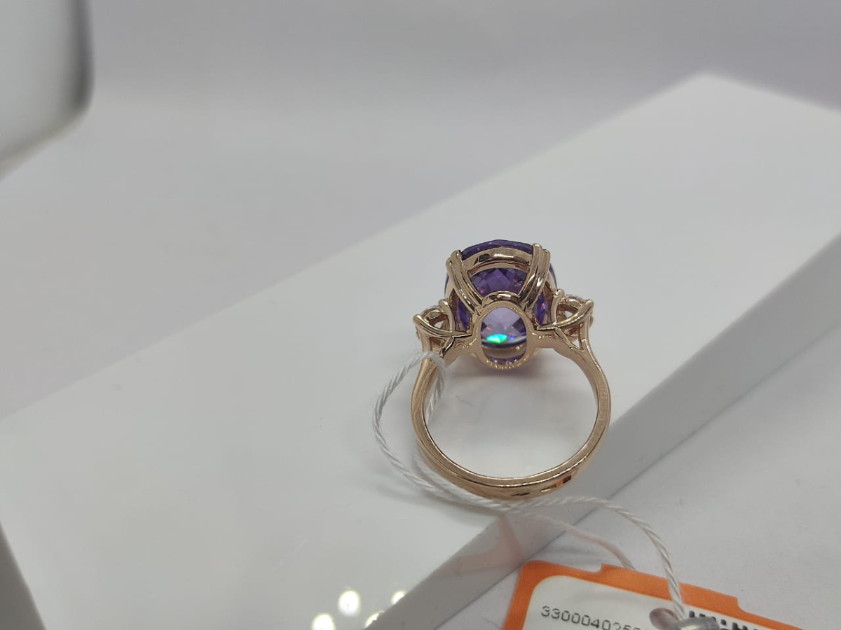 КОЛКМИ585 КОЛЬЦО С КАМНЯМИ (Au 585)