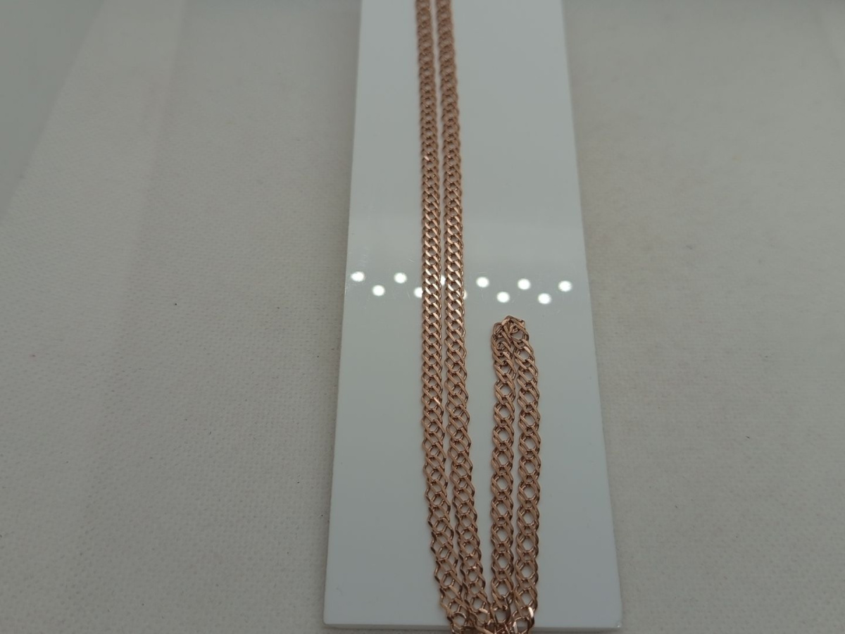 ЦЛР2585 ЦЕПЬ ПОЛНОВЕСНАЯ Ромб двойной (Au 585)