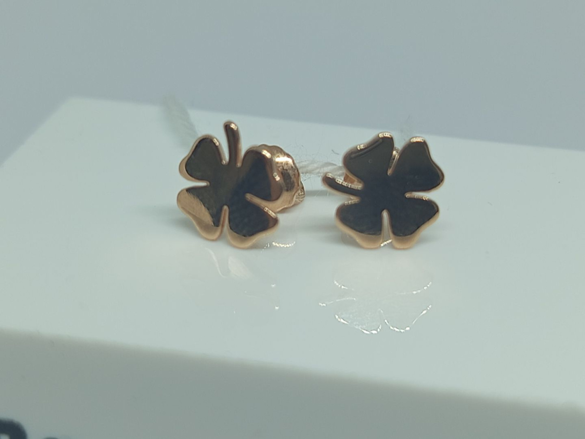 СПУС585 СЕРЬГИ ПУСЕТЫ (Au 585)