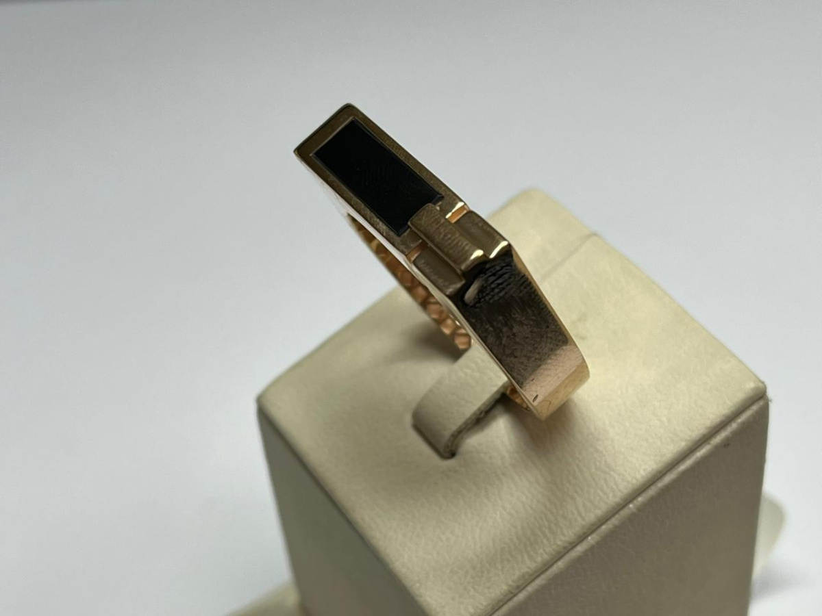 КОЛЬЦО ПЕЧАТКА с камнем (Au 585)