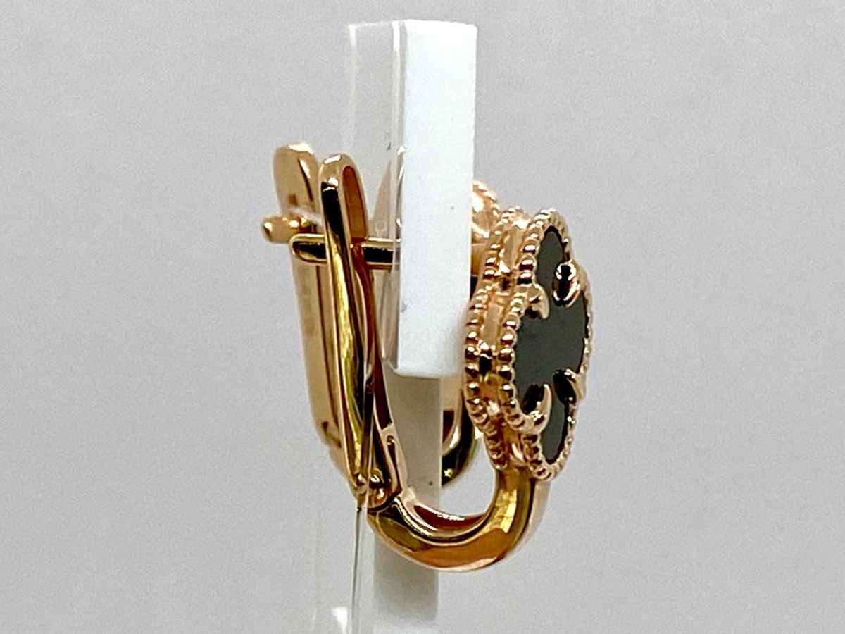 120129 СЕРЬГИ С КАМНЕМ (Au 585)