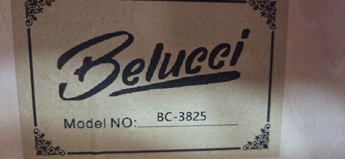 Гитара акустическая Belucci BC 3825 SB