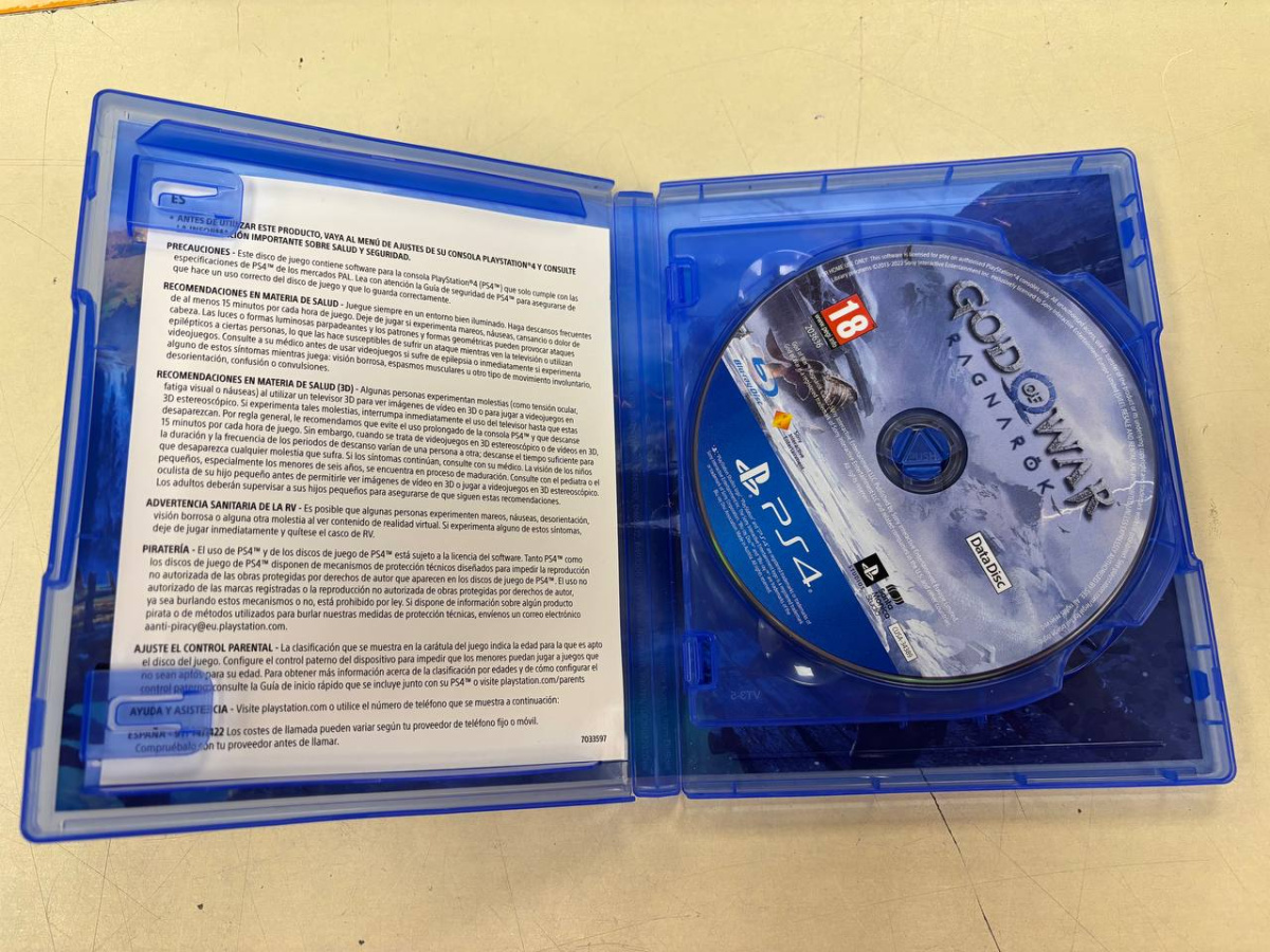 Игра  Playstation 4 God of War Ragnarok