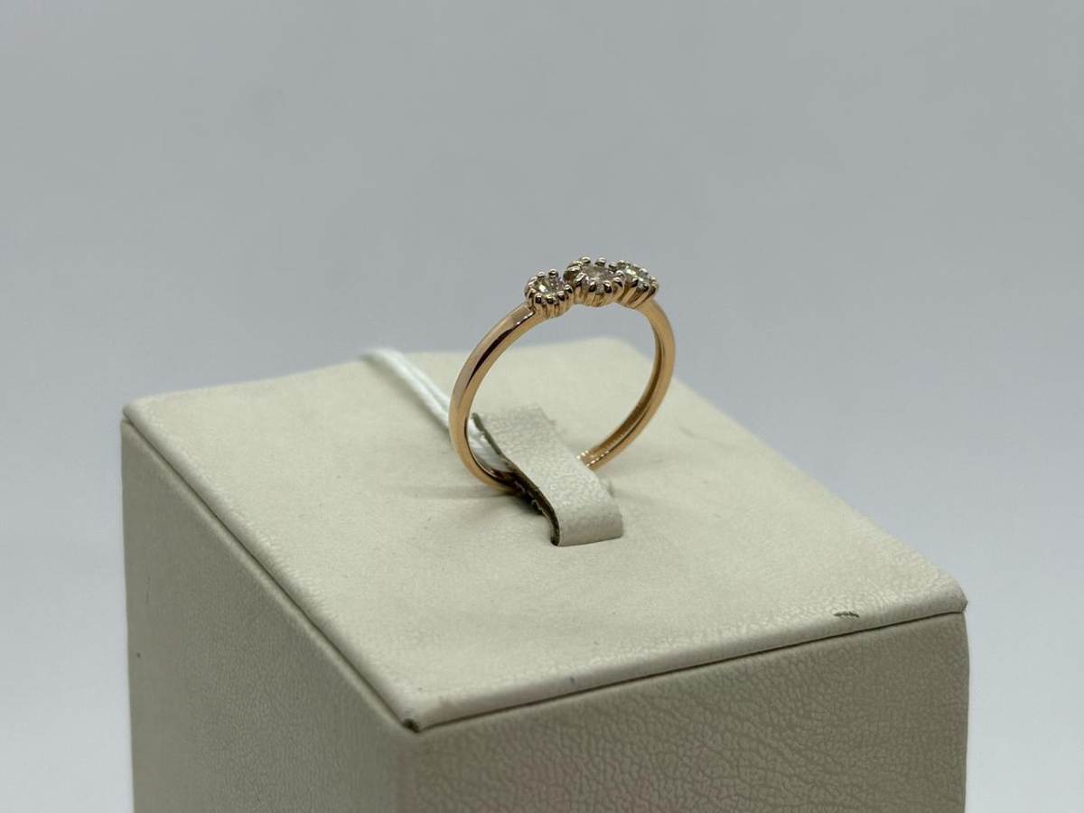 КОЛЬЦО БРИЛЛИАНТ Au 585