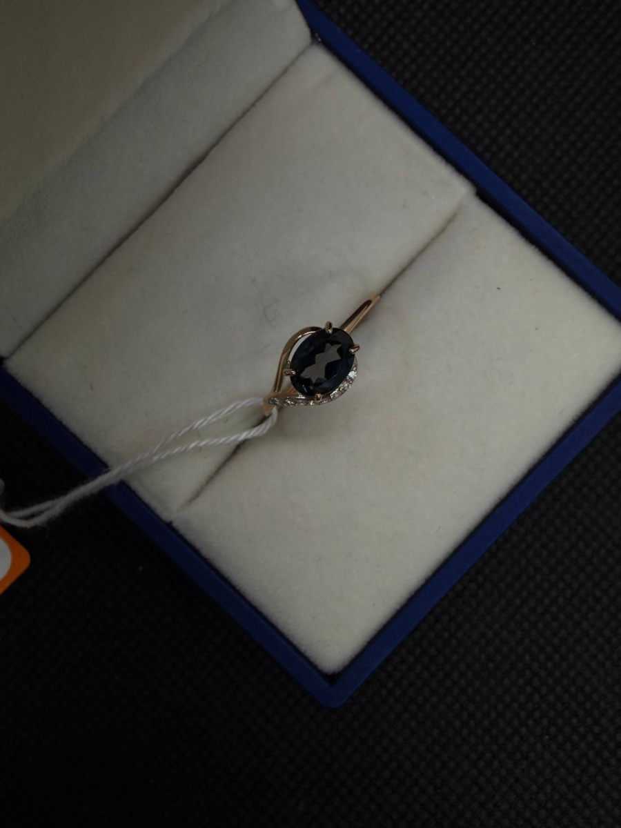 КОЛКМИ585 КОЛЬЦО С КАМНЯМИ (Au 585)