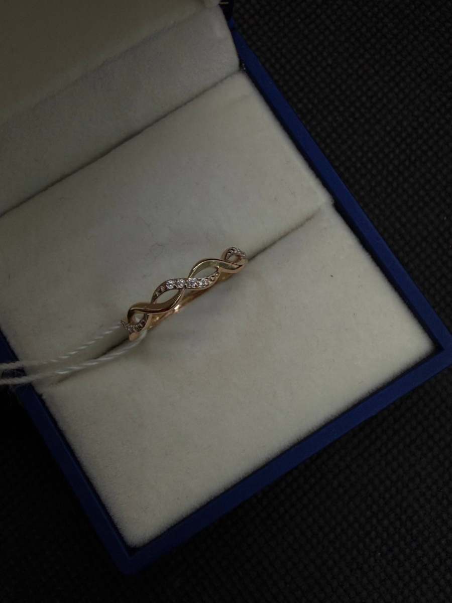 КОЛКМИ585 КОЛЬЦО С КАМНЯМИ (Au 585)