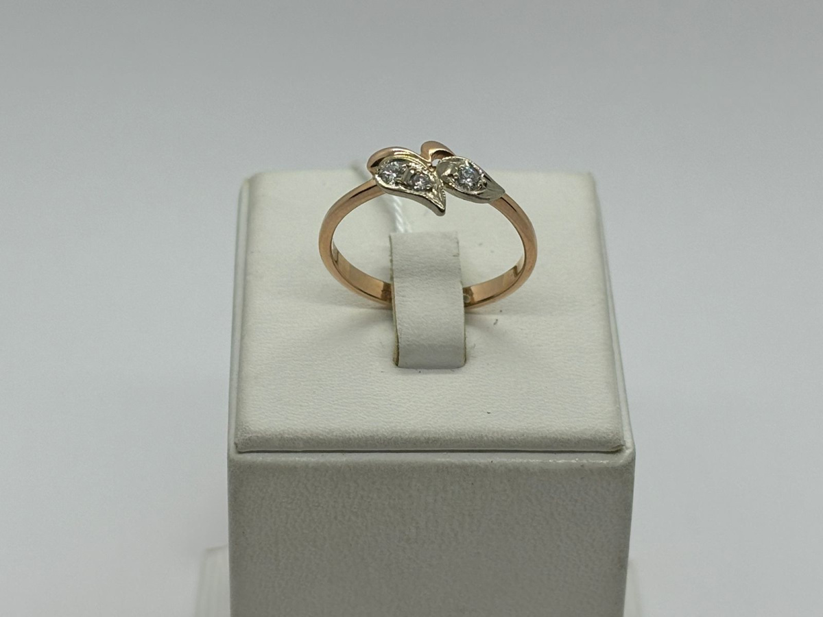 КОЛЬЦО БРИЛЛИАНТ Au 585