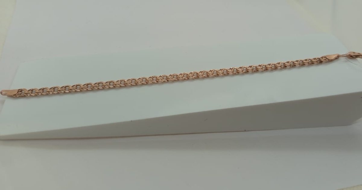 670007022 БРАСЛЕТ ПУСТОТЕЛЫЙ (Au 585)