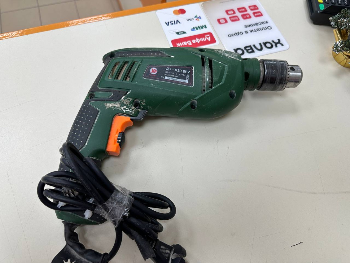 Дрель-ударная Калибр ДЭ-810ЕРУ