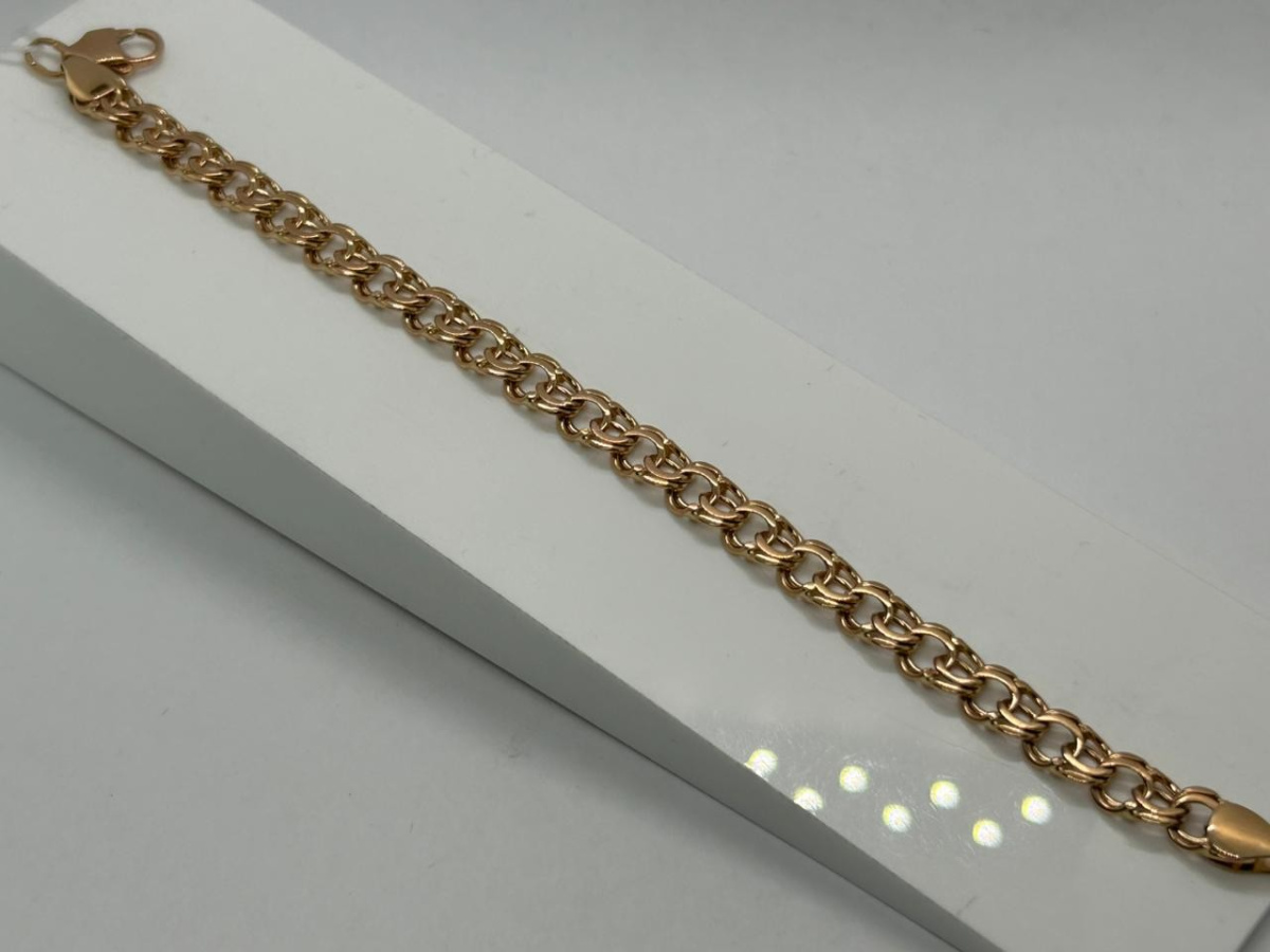 БРАСЛЕТ ПОЛНОВЕСНЫЙ Бисмарк (Au 585)