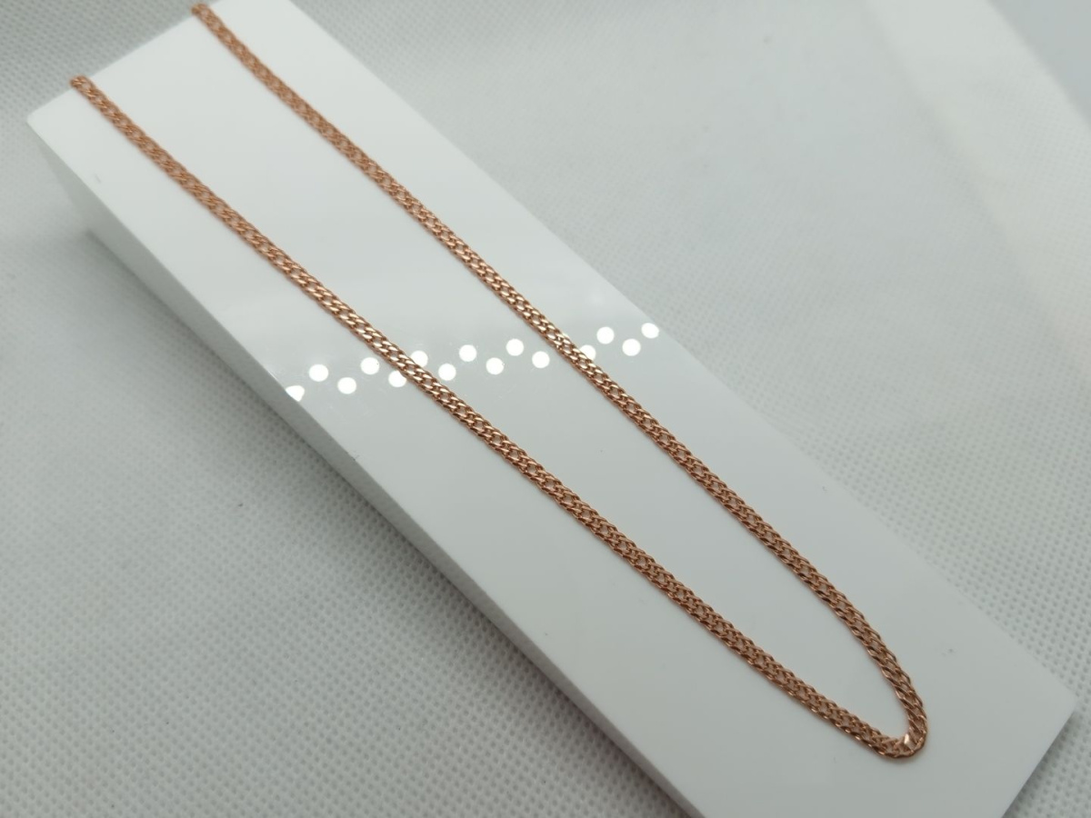 ЦЕПЬ ПОЛНОВЕСНАЯ Ромб двойной (Au 585)