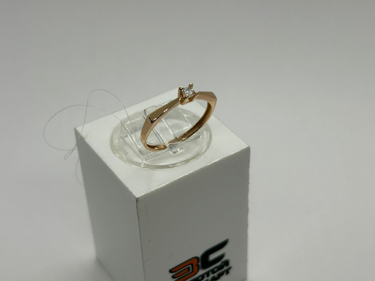 КОЛЬЦО С КАМНЕМ (Au 585)