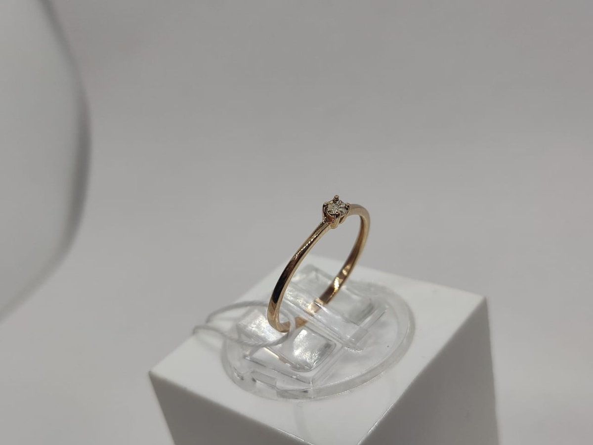 КОЛЬЦО С КАМНЕМ (Au 585)