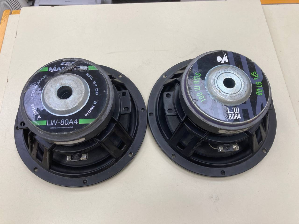 Автоакустика передняя Machete LW 80 A4