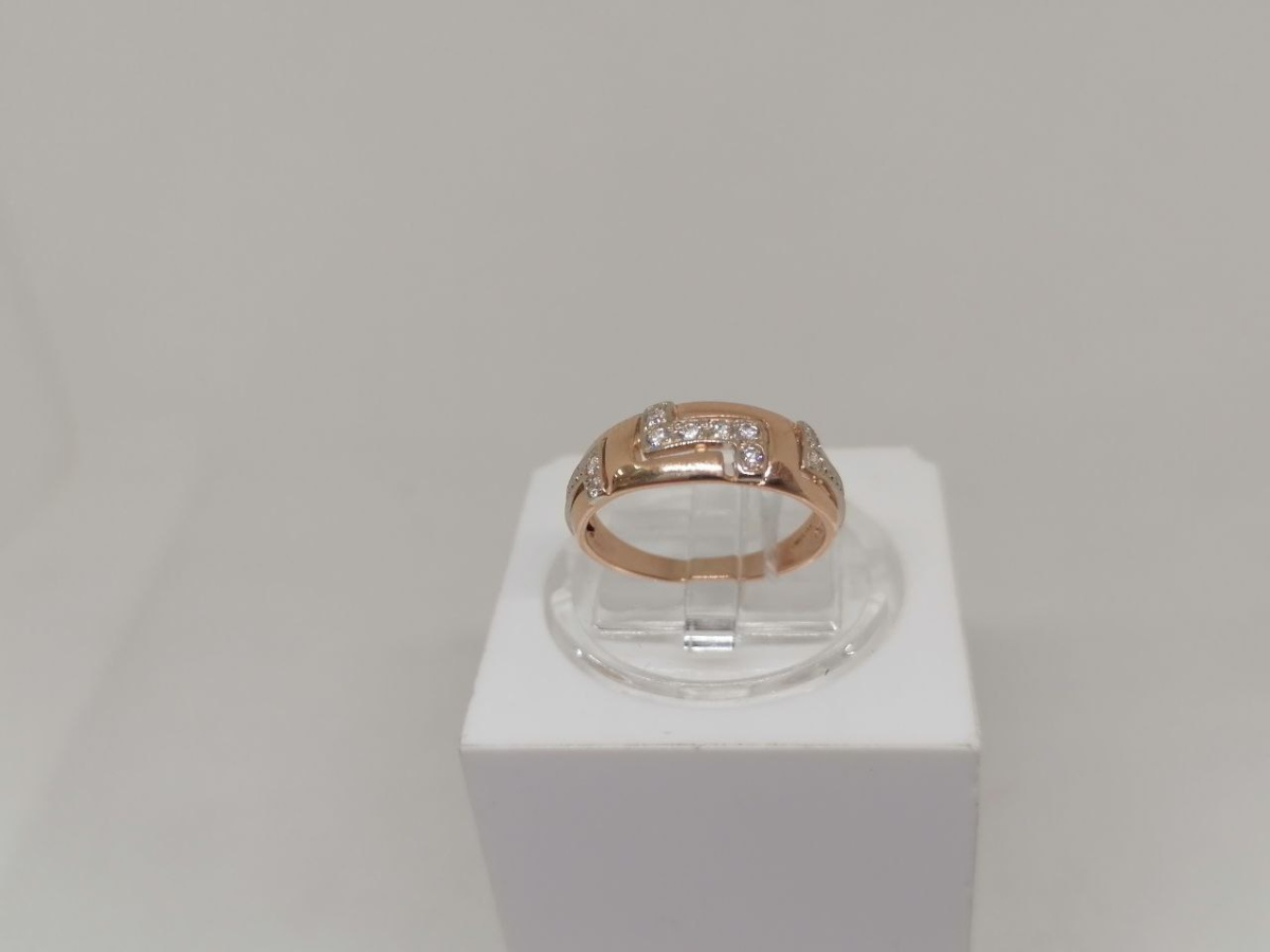 КОЛКМИ585 КОЛЬЦО С КАМНЯМИ (Au 585)