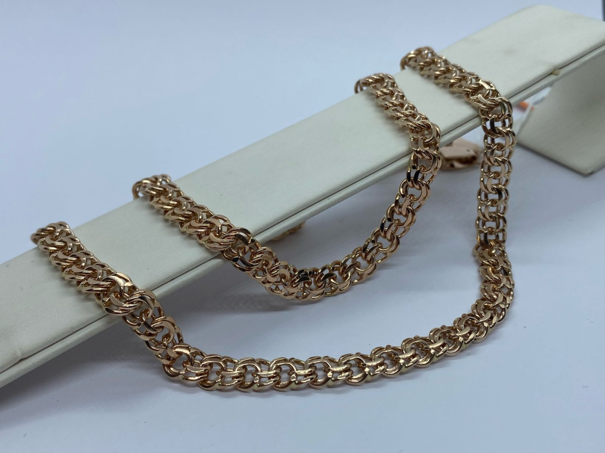 ЦЛБС585 ЦЕПЬ ПОЛНОВЕСНАЯ Бисмарк (Au 585)