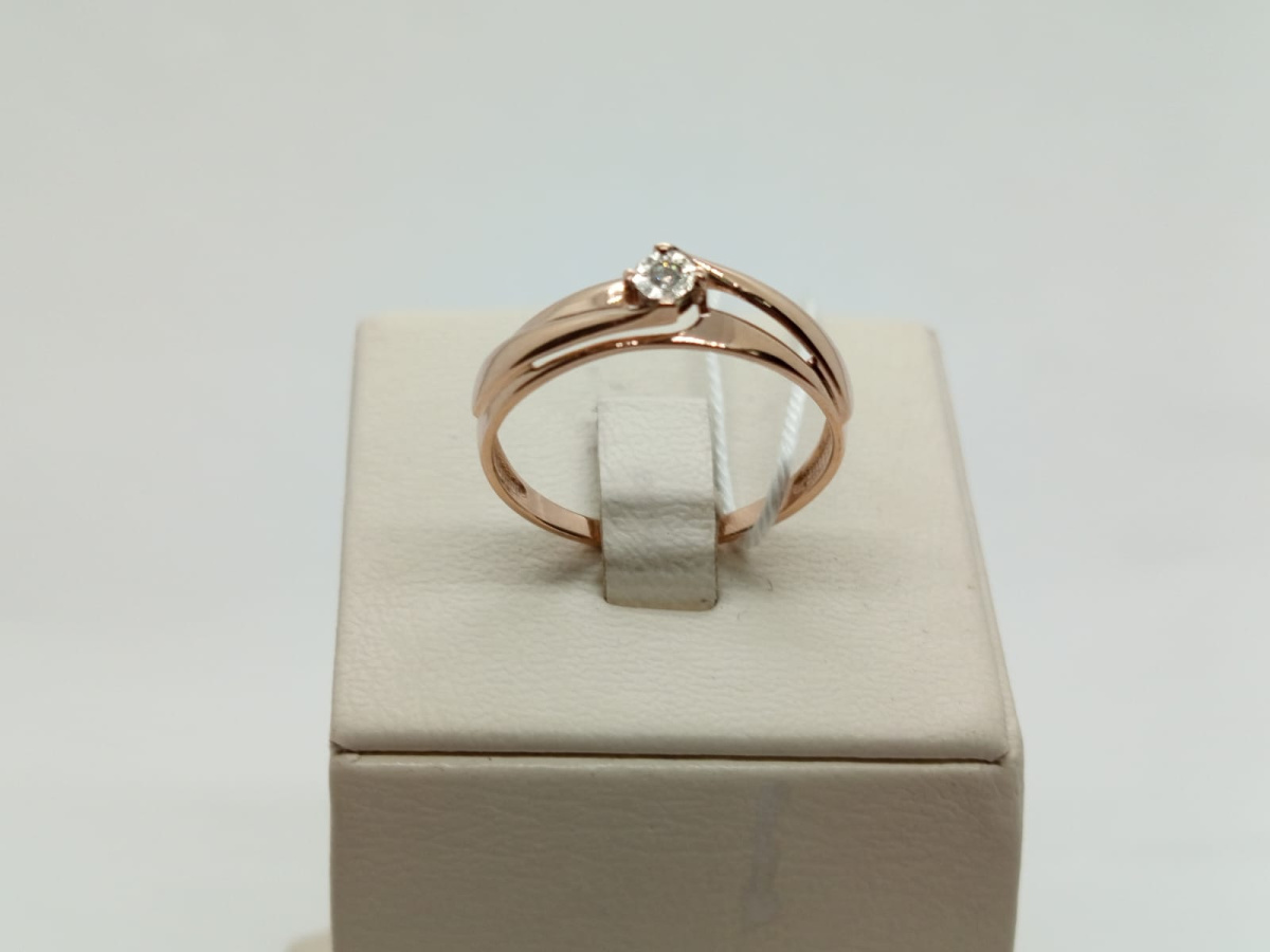 КОЛЬЦО БРИЛЛИАНТ Au 585