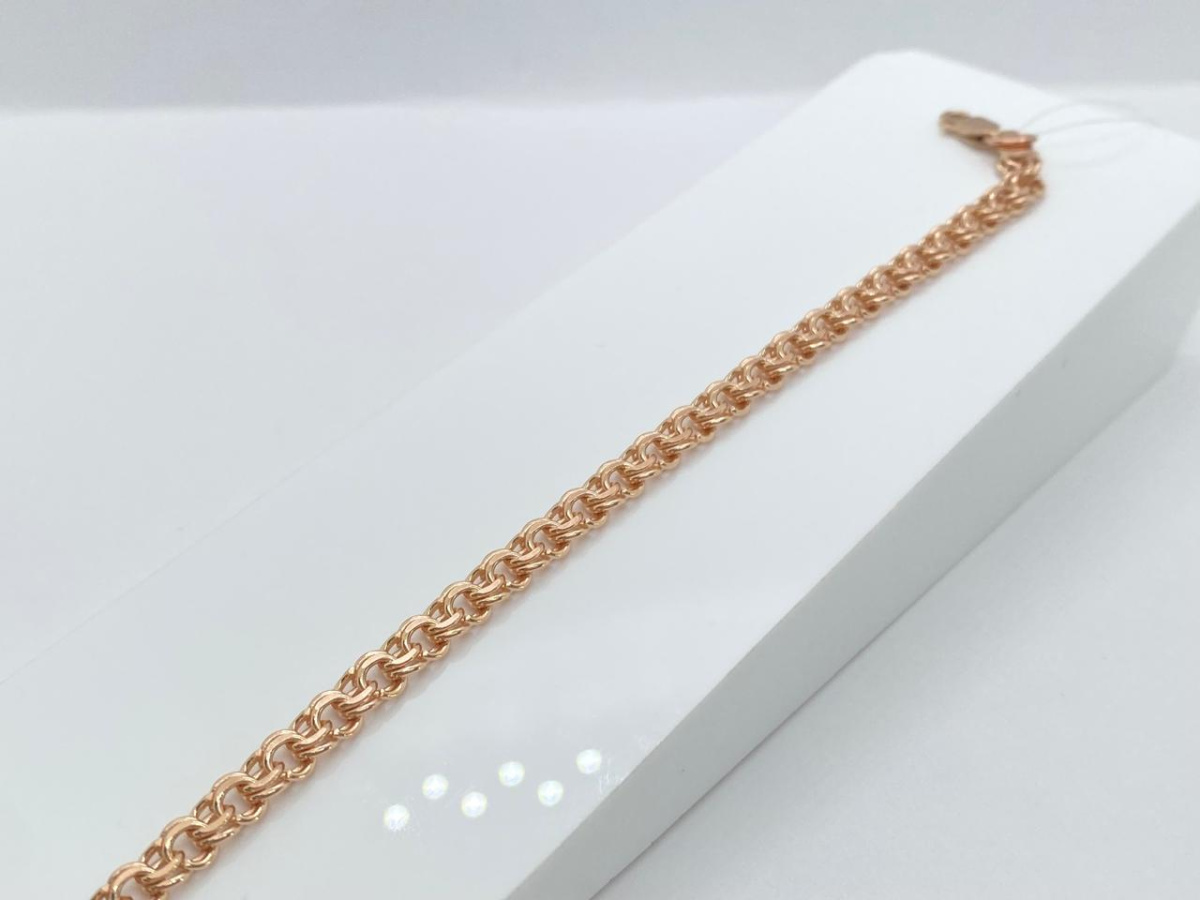 БРАСЛЕТ ПОЛНОВЕСНЫЙ Бисмарк (Au 585)