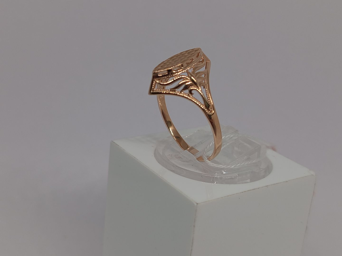 КОЛЬЦО БЕЗ КАМНЯ (Au 585)