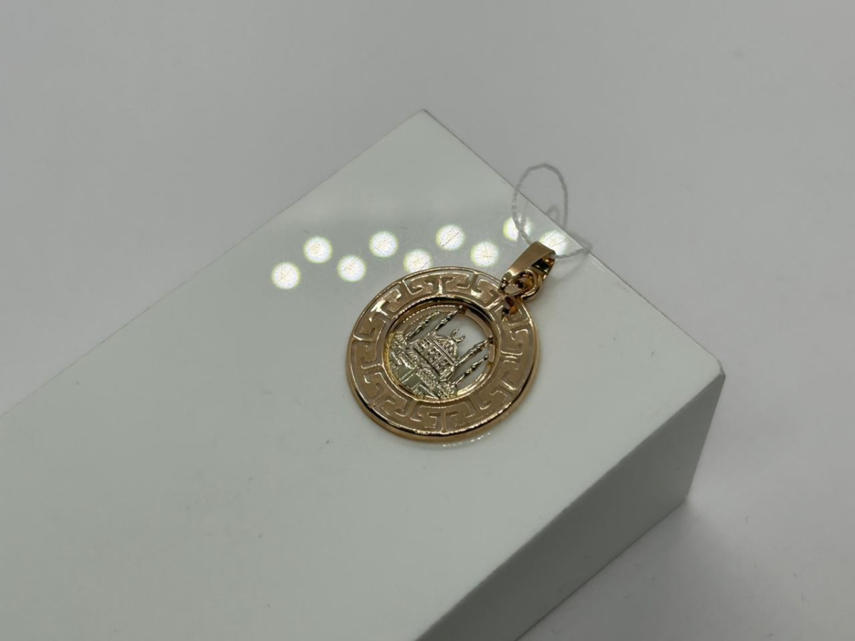 КрСВПМ ПОДВЕСКА МЕЧЕТЬ (Au 585)