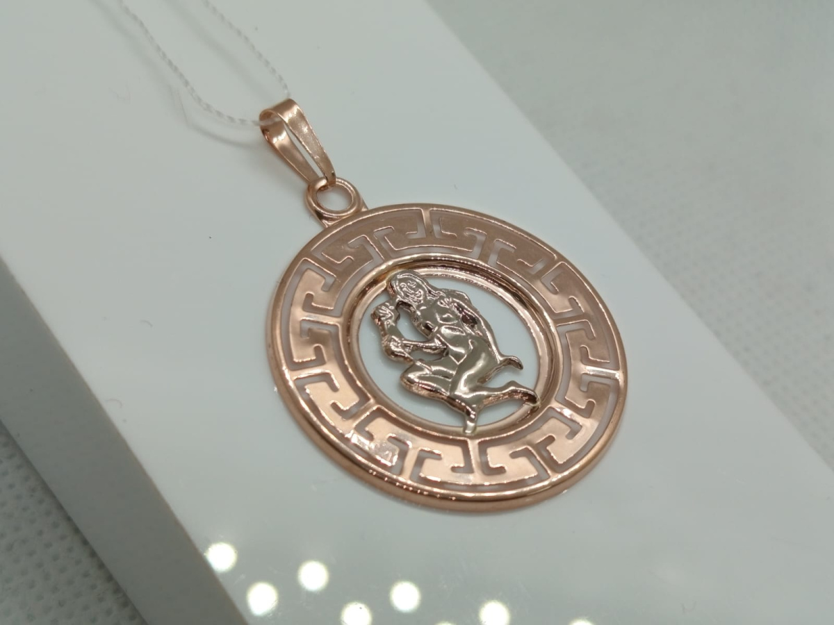 ПОДВЕСКА ЗНАК ЗОДИАКА ДЕВА (Au 585)