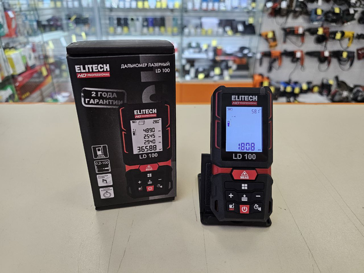 Дальномер ELITECH HD LD100
