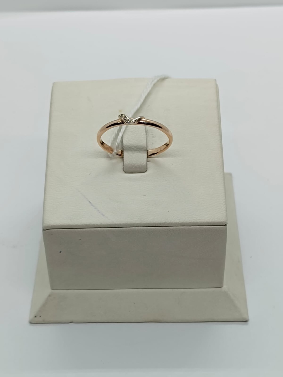 КОЛКМИ585 КОЛЬЦО С КАМНЯМИ (Au 585)