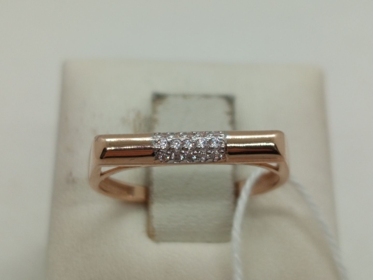 КОЛКМИ585 КОЛЬЦО С КАМНЯМИ (Au 585)