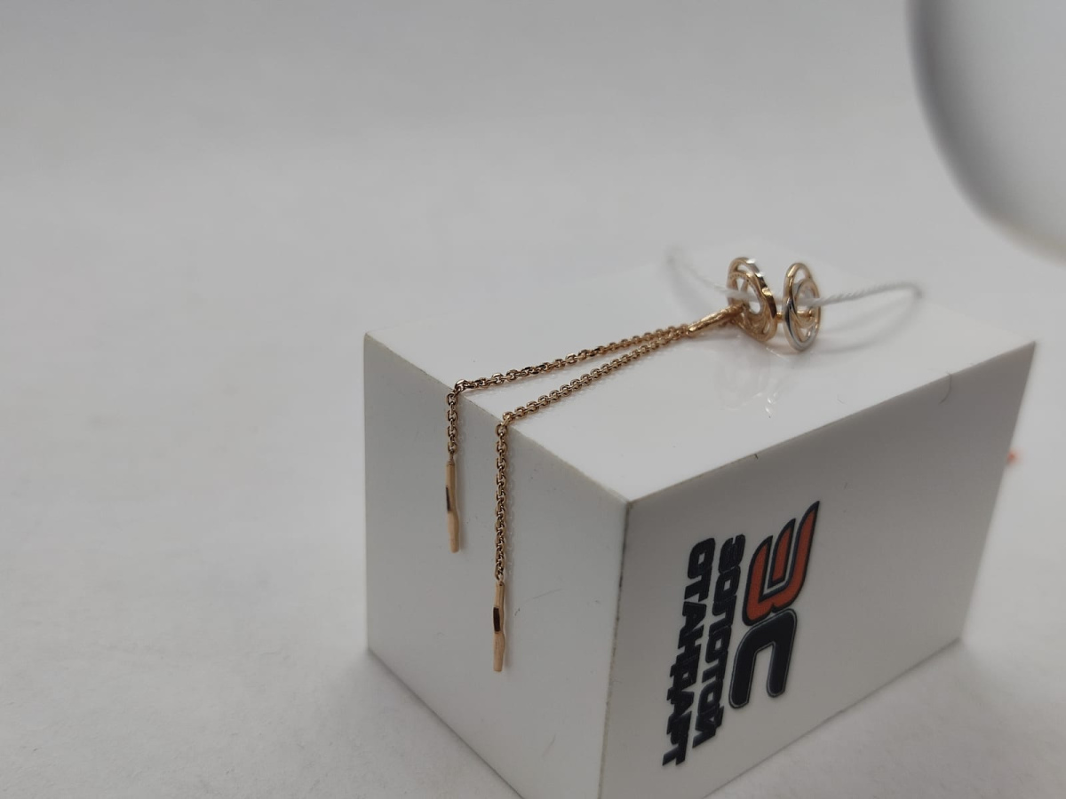 СПРО585 СЕРЬГИ ПРОДЕВКИ (Au 585)