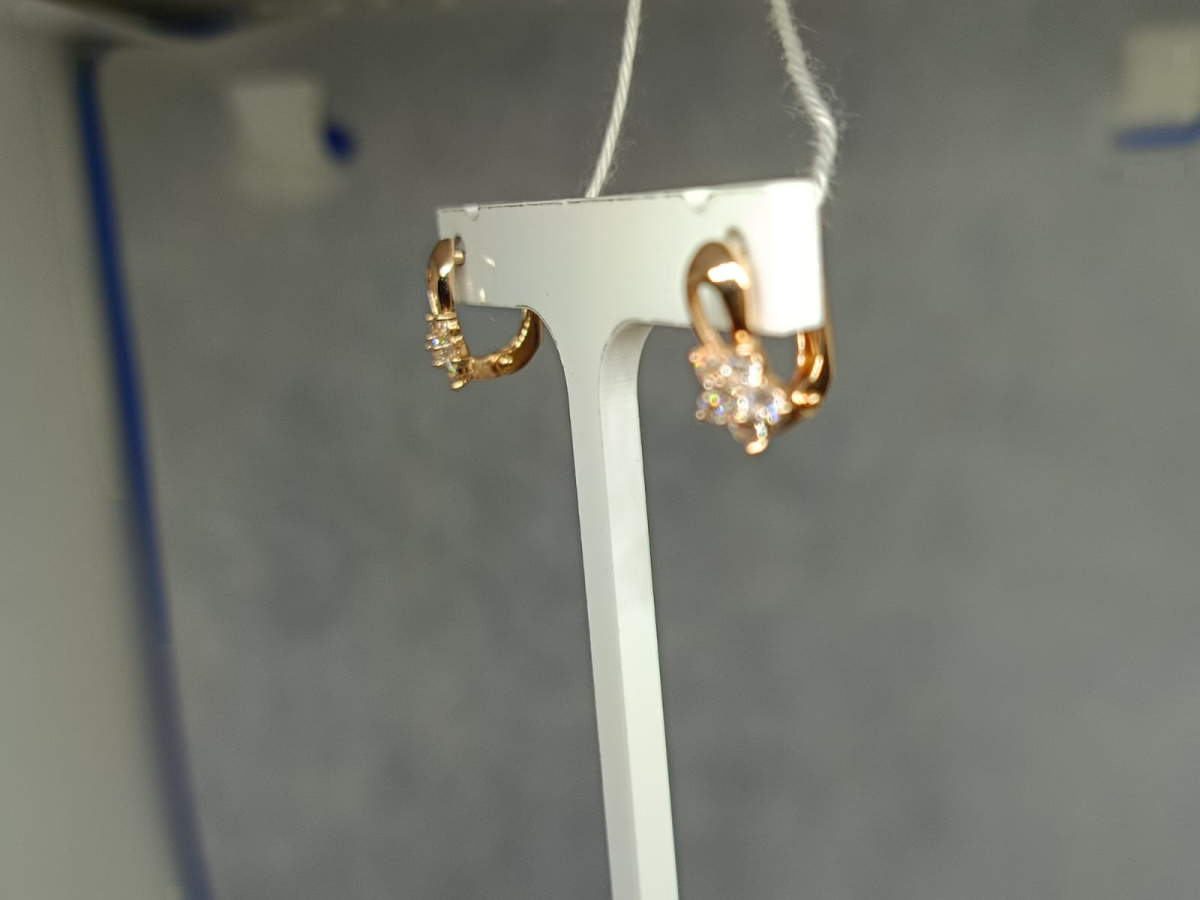 СКМИ585 СЕРЬГИ С КАМНЯМИ (Au 585) СКМИ585 СЕРЬГИ С КАМНЯМИ (Au 585)