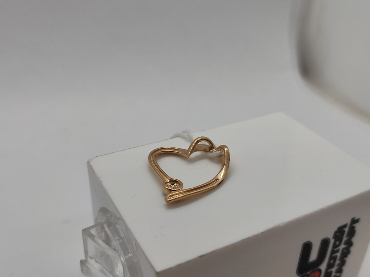 ПОДКМИ585 ПОДВЕСКА С КАМНЯМИ (Au 585)