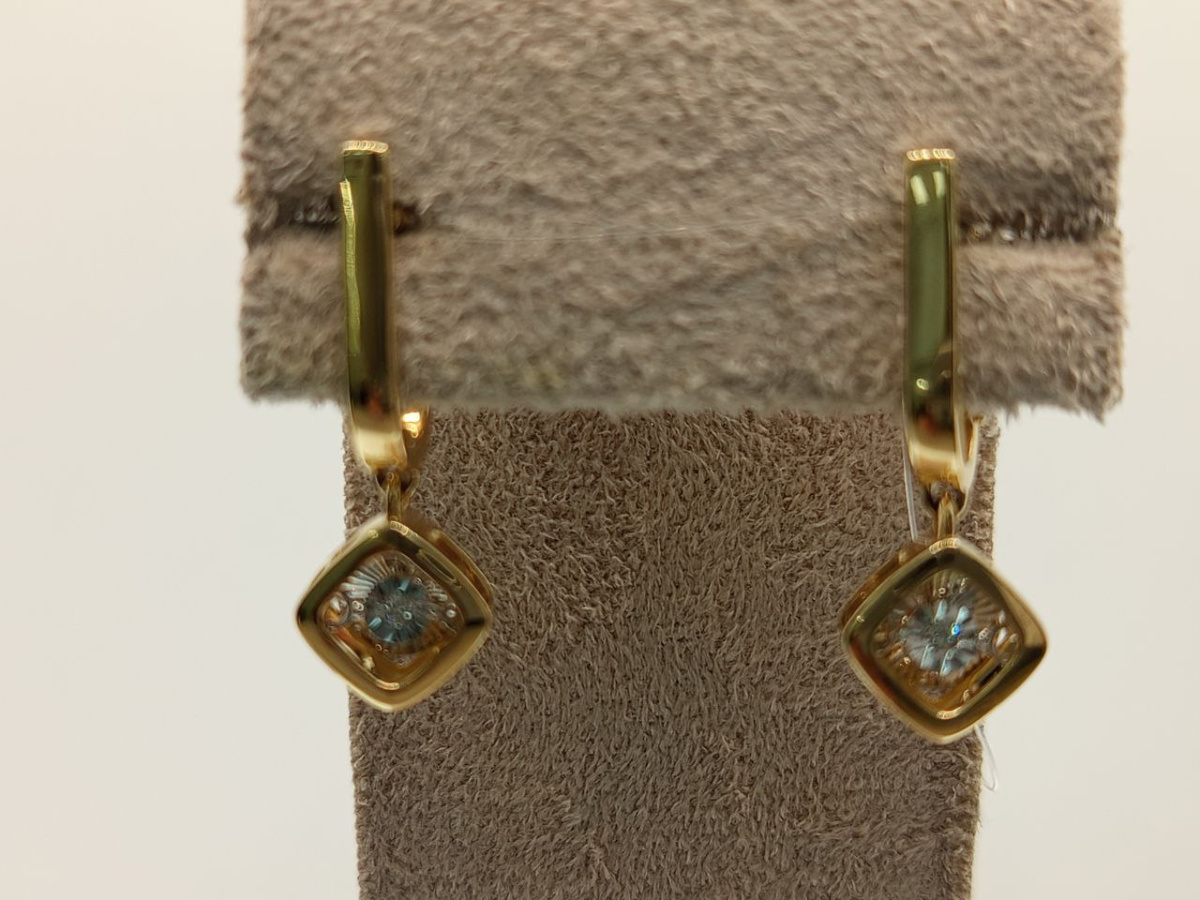 СЕРЬГИ БРИЛЛИАНТ (Au 585)