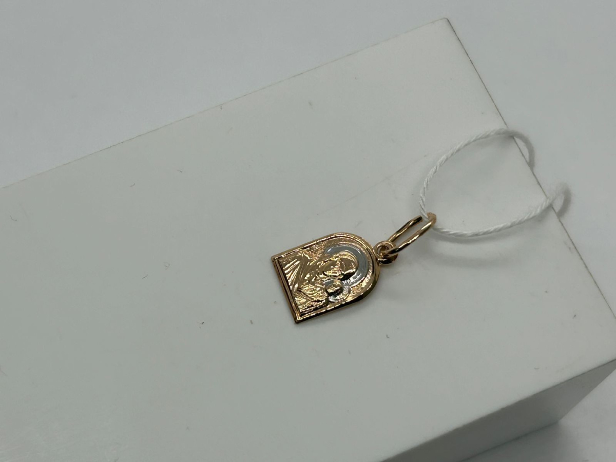 ПОДИБК585 ПОДВЕСКА ИКОНА БЕЗ КАМНЯ (Au 585)