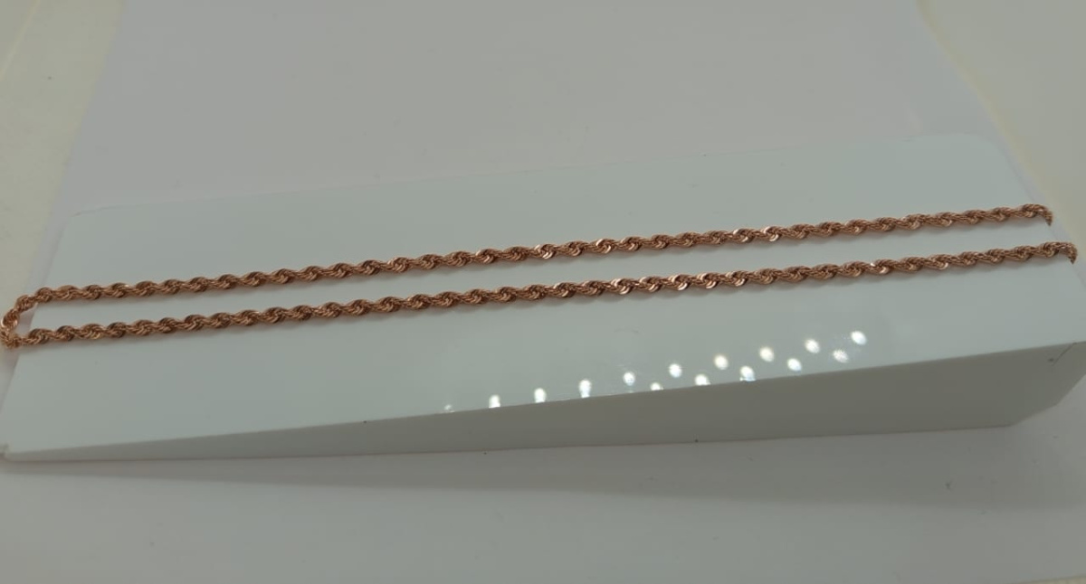 ЦЕПЬ ПУСТОТЕЛАЯ Веревка (Au 585)