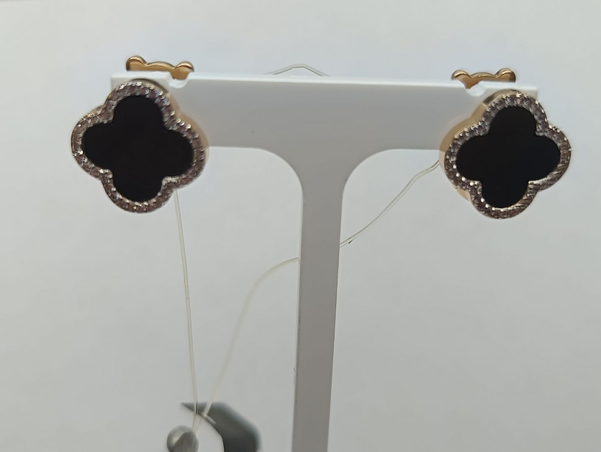 СЕРЬГИ С КАМНЯМИ (Au 585)