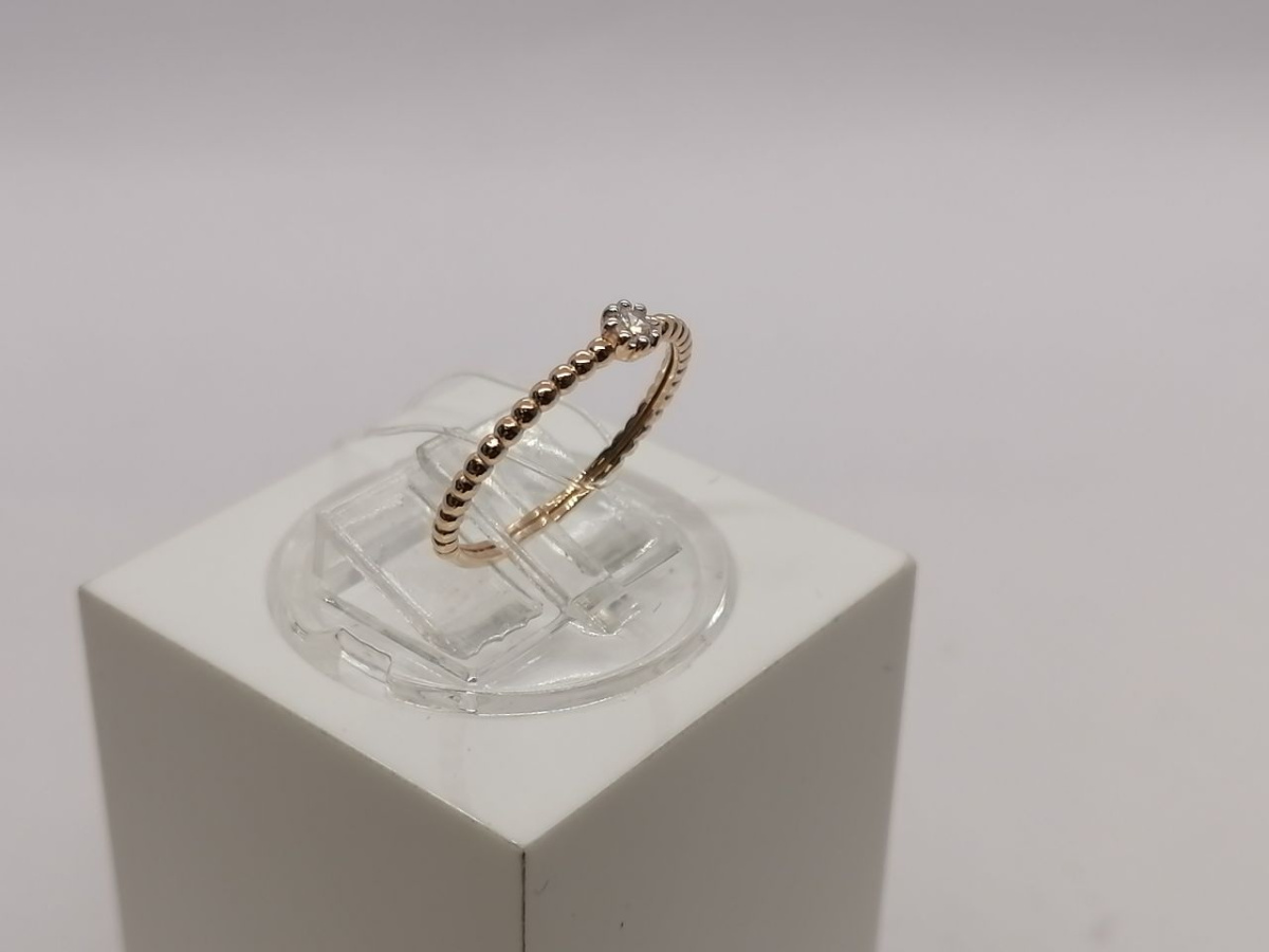 КОЛЬЦО С КАМНЕМ (Au 585)